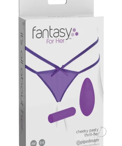 Fantasy For Her Cheeky Panty con Vibrador y Control Remoto