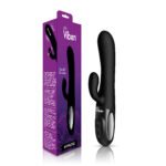 Vibrador Hypnotic con Funcion de Empuje - Negro